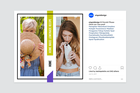 Modern Social Media Kit (Vol. 7) in Instagram Templates - product preview 2