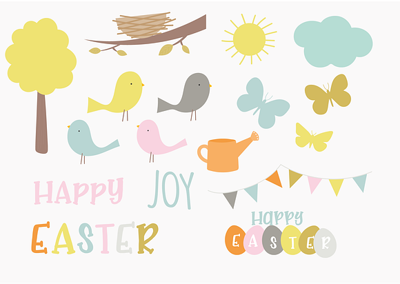 Happy Easter in Illustrations - product preview 2
