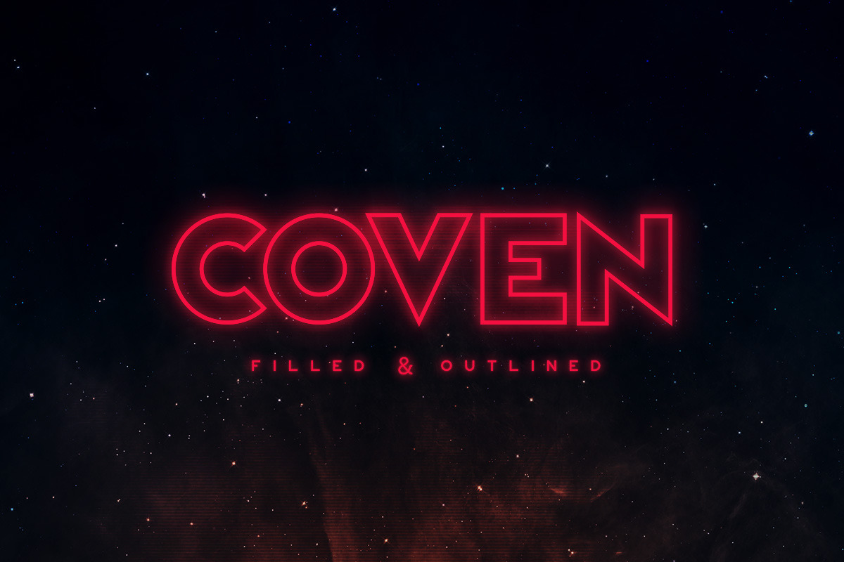 Coven Typeface in Display Fonts - product preview 8