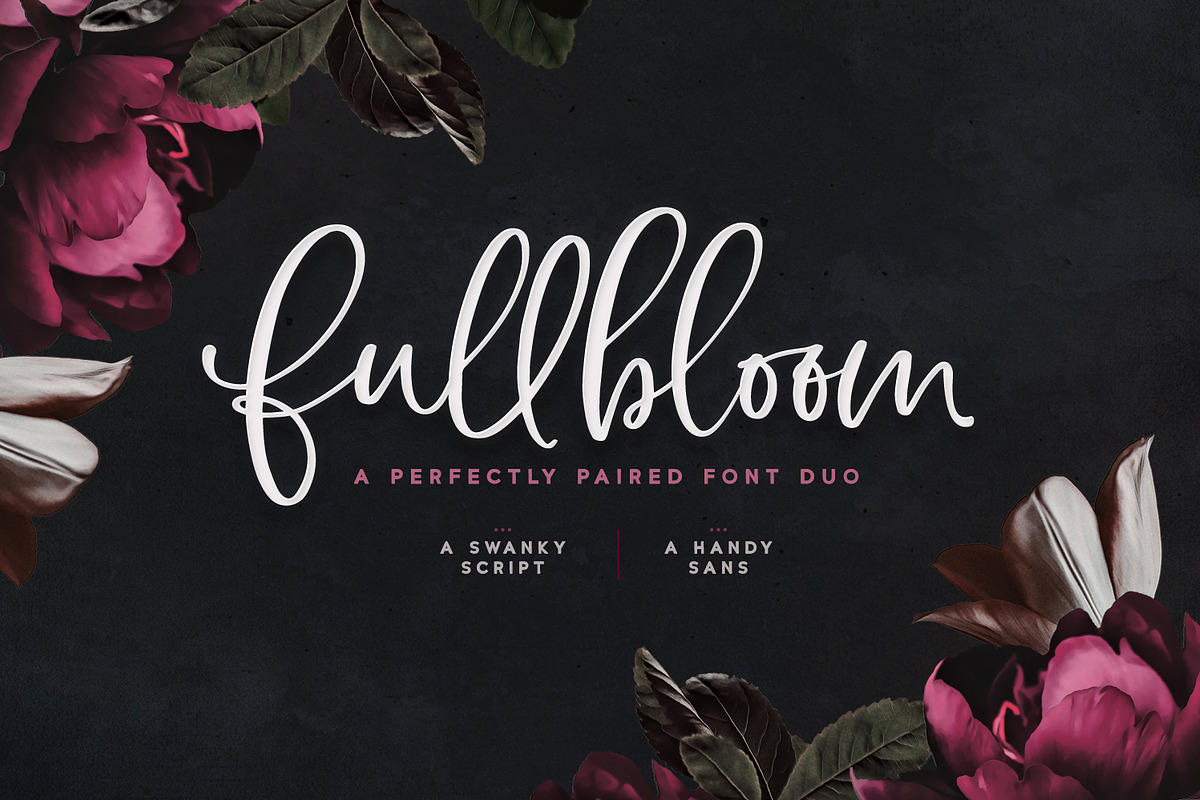 Fullbloom Font Duo in Script Fonts - product preview 8