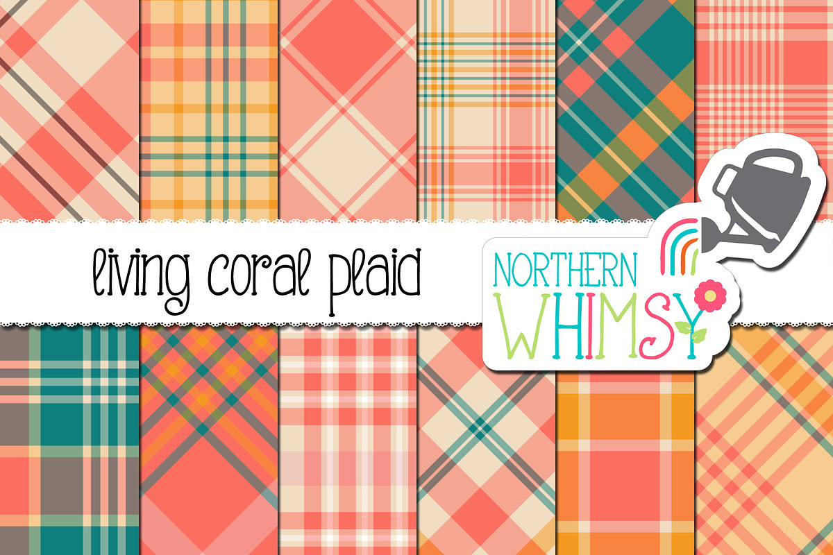 Tropical Plaid Patterns in Patterns - product preview 8