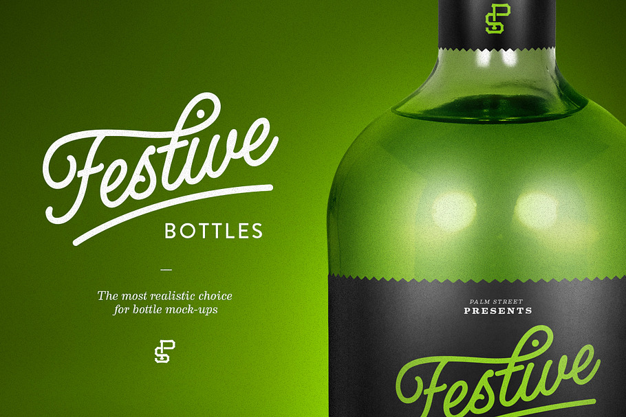 Tequila Bottle Mock-Up in Product Mockups - product preview 8