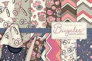 Bicycles 08 - Seamless Patterns