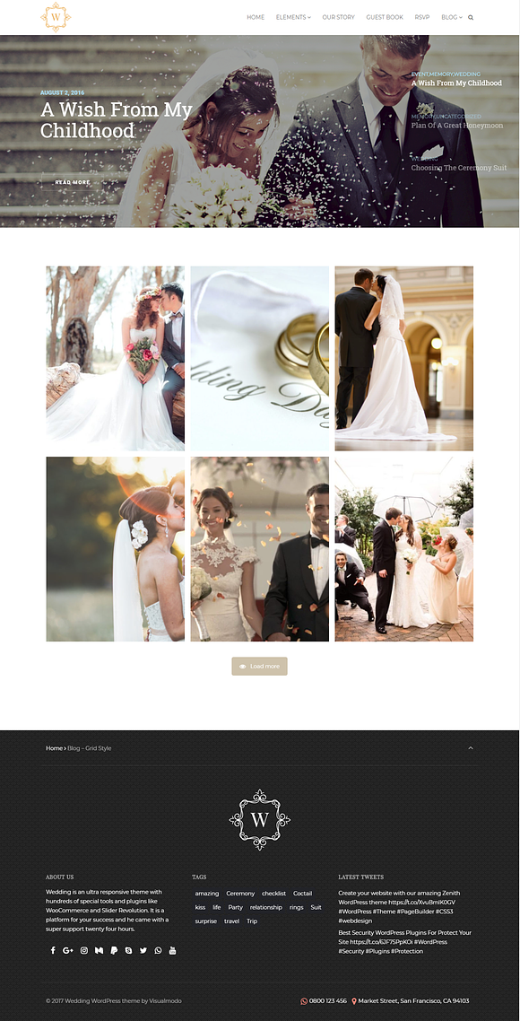 Wedding WordPress Theme in WordPress Wedding Themes - product preview 20
