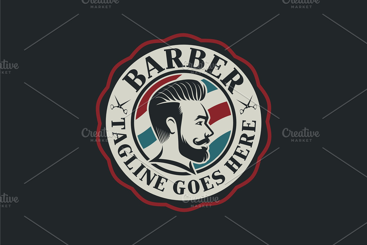 Barber Shop in Logo Templates - product preview 8