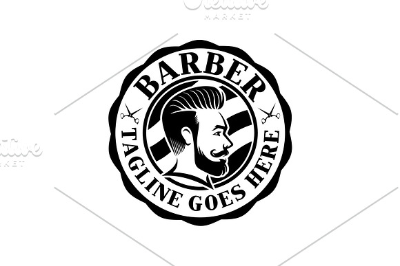 Barber Shop in Logo Templates - product preview 2