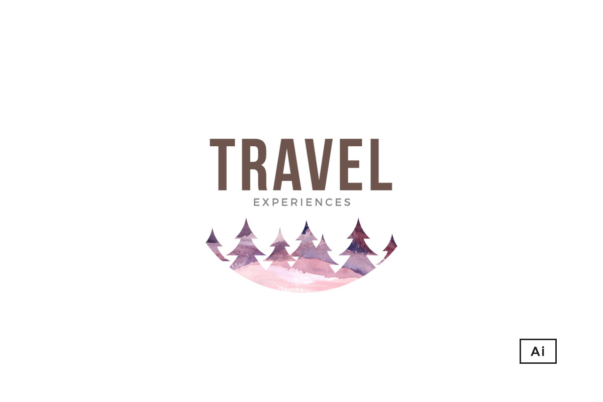 Travel Experiences Logo Template in Logo Templates - product preview 8