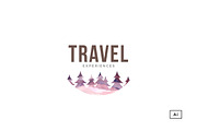 Travel Experiences Logo Template