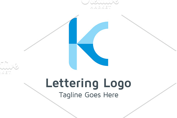20 Logo Lettering K Template Bundle in Logo Templates - product preview 4