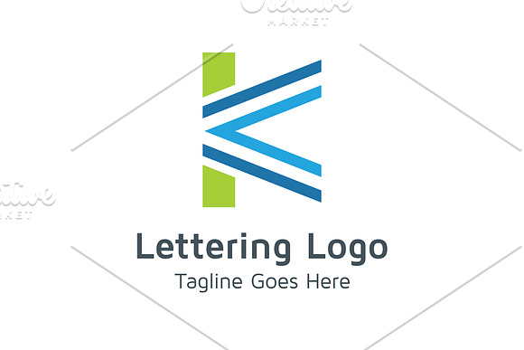 20 Logo Lettering K Template Bundle in Logo Templates - product preview 7