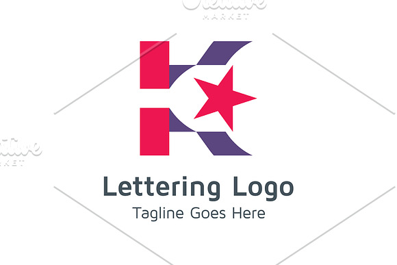 20 Logo Lettering K Template Bundle in Logo Templates - product preview 16