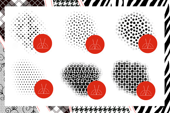 Polka dots Procreate Brush Set in Add-Ons - product preview 4