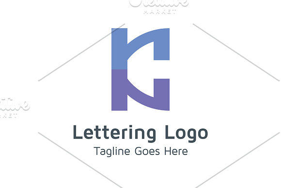 20 Logo Lettering K Template Bundle in Logo Templates - product preview 8