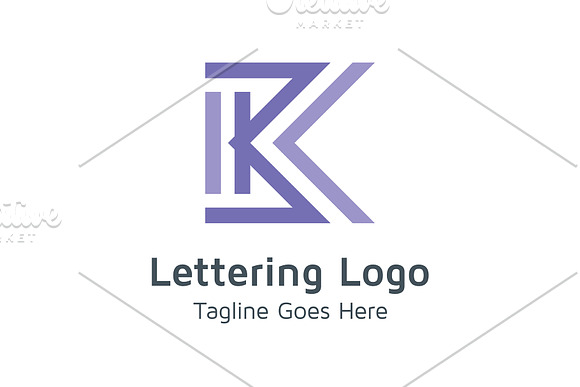 20 Logo Lettering K Template Bundle in Logo Templates - product preview 11