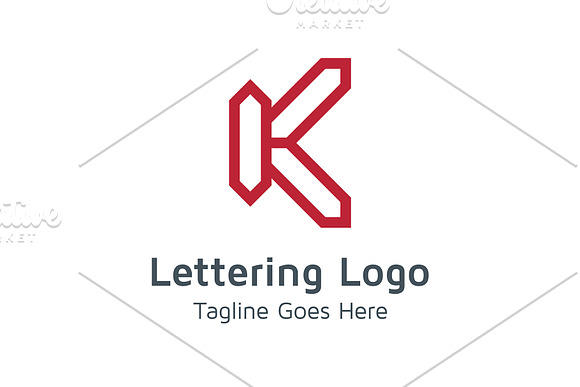 20 Logo Lettering K Template Bundle in Logo Templates - product preview 19