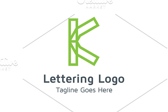 20 Logo Lettering K Template Bundle in Logo Templates - product preview 4