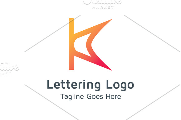 20 Logo Lettering K Template Bundle in Logo Templates - product preview 9