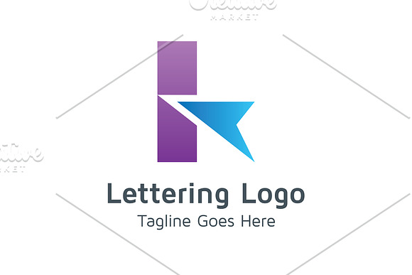 20 Logo Lettering K Template Bundle in Logo Templates - product preview 10