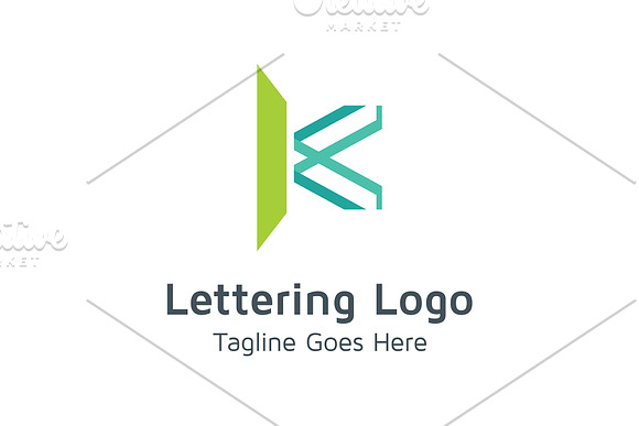 20 Logo Lettering K Template Bundle in Logo Templates - product preview 13