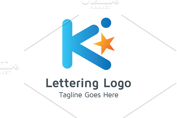 20 Logo Lettering K Template Bundle in Logo Templates - product preview 8