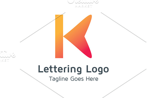 20 Logo Lettering K Template Bundle in Logo Templates - product preview 10