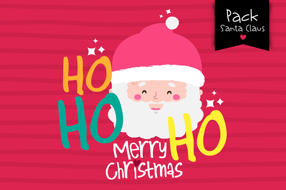 Pack Santa Claus in Illustrations - product preview 8