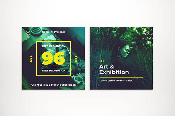 Duotone Social Media Pack in Instagram Templates - product preview 2