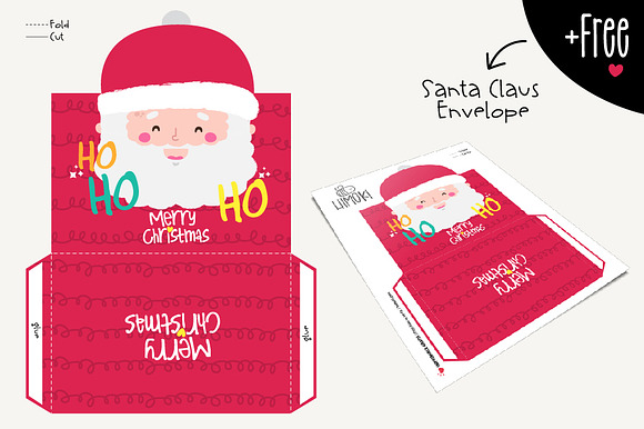 Pack Santa Claus in Illustrations - product preview 4