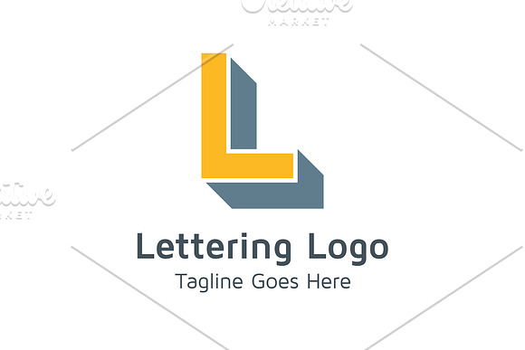 20 Logo Lettering L Template Bundle in Logo Templates - product preview 3