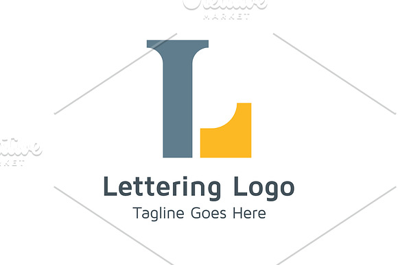 20 Logo Lettering L Template Bundle in Logo Templates - product preview 10