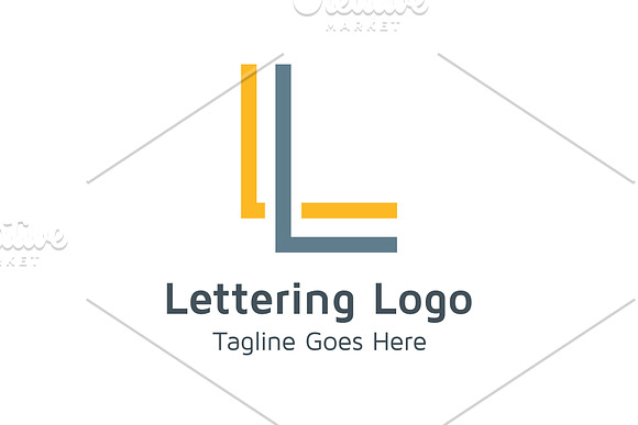 20 Logo Lettering L Template Bundle in Logo Templates - product preview 13