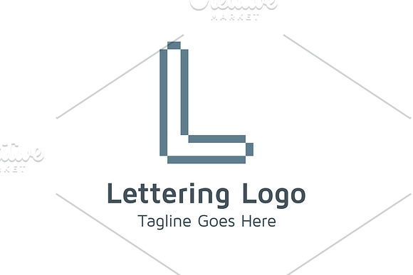 20 Logo Lettering L Template Bundle in Logo Templates - product preview 17