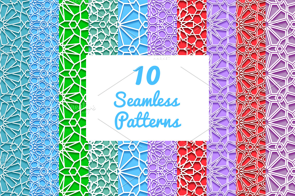 Traditional Seamless Patterns in Patterns - product preview 8