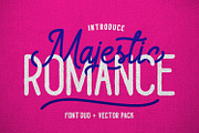 Majestic Romance - Font Duo