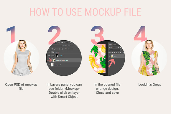 Woman's Fashion Mockup Bundle in Product Mockups - product preview 6