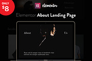 Elementor Landing Page Template