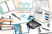 Writing, sketching and journaling