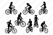 Bicycle Riding Bike Cyclists