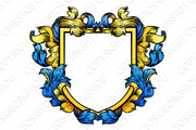 Coat of Arms Crest Knight Heraldic