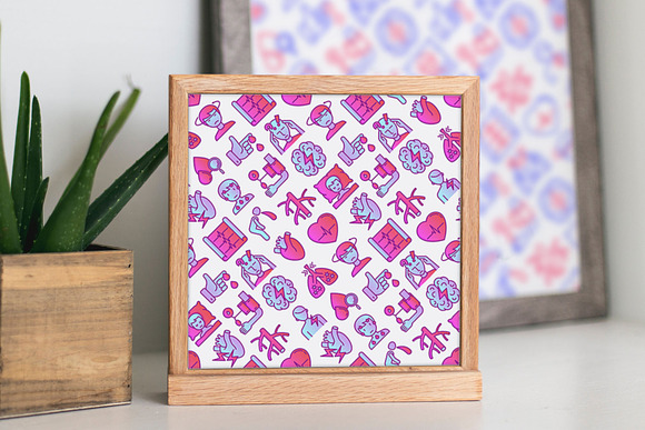 Heart Attack Patterns Collection in Patterns - product preview 2