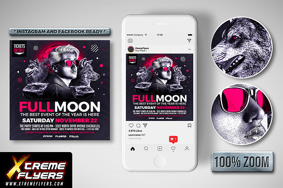 DJ Event Flyer in Flyer Templates - product preview 1