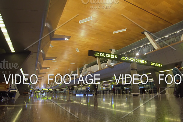 International airport in Doha, Qatar