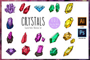 Crystals set