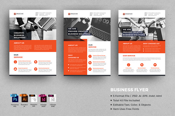 Business Flyer Bundle in Flyer Templates - product preview 6