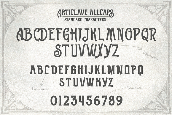 Articlave in Display Fonts - product preview 9