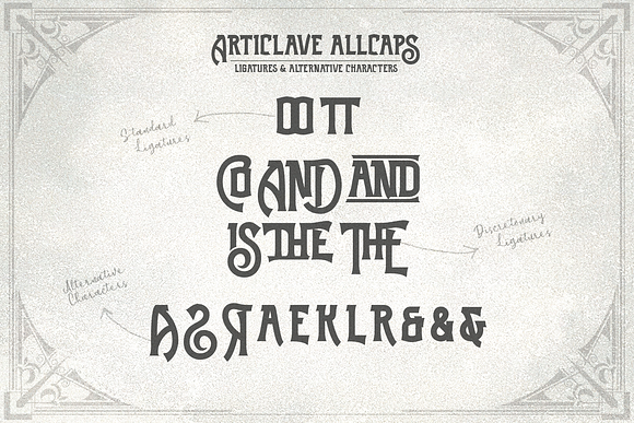Articlave in Display Fonts - product preview 11
