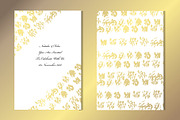 Golden Card Template