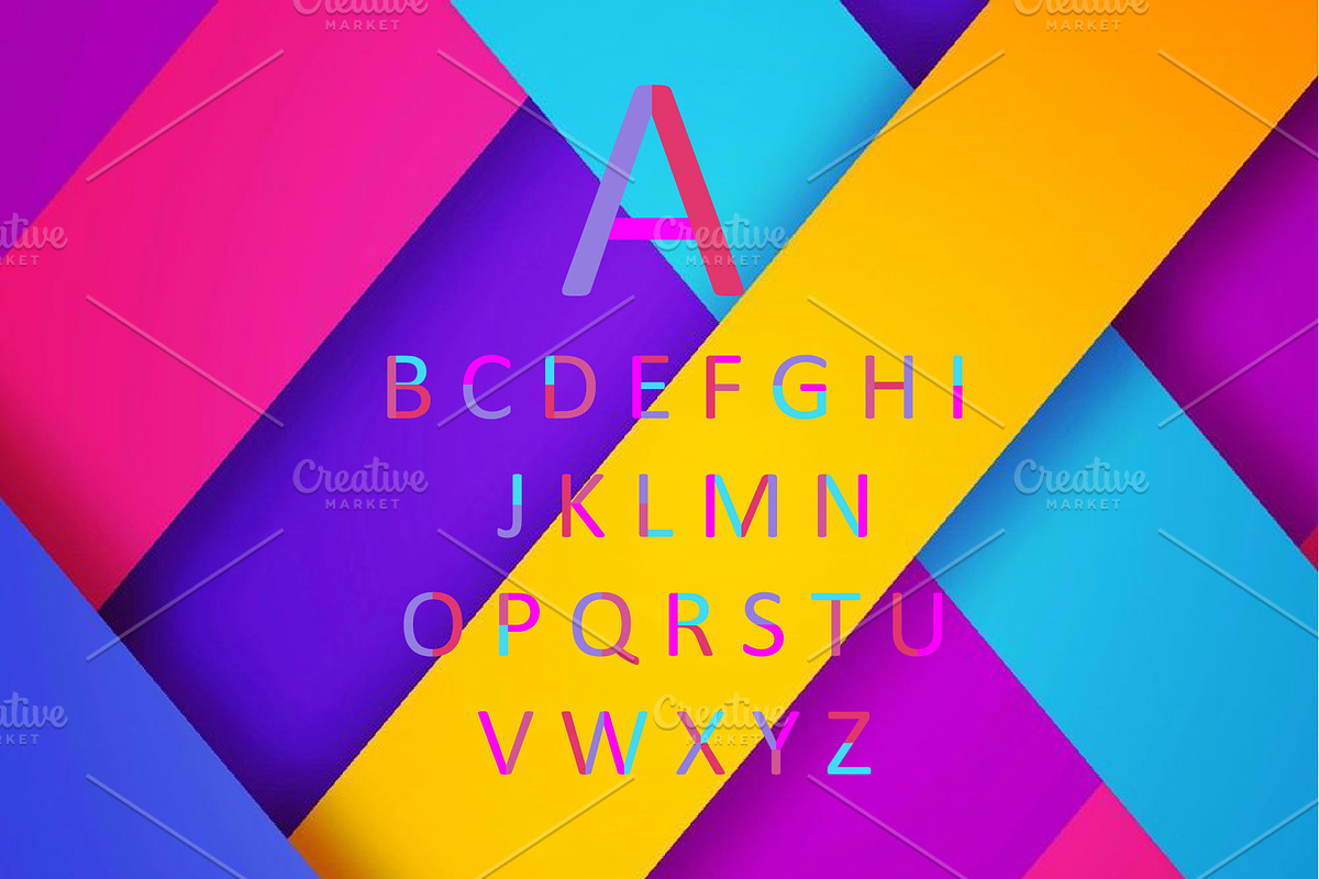 Fun font vector in Graphics - product preview 8