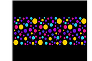 Colorful dots background 