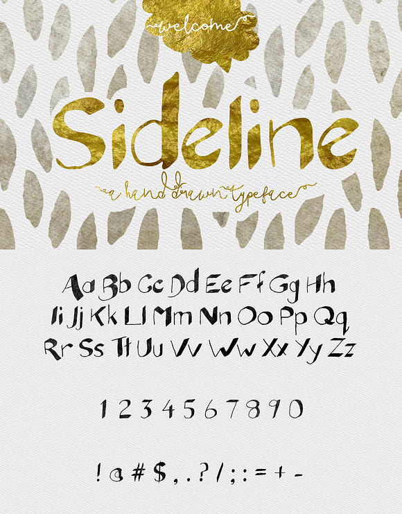 Sideline Bold Typeface in Display Fonts - product preview 1